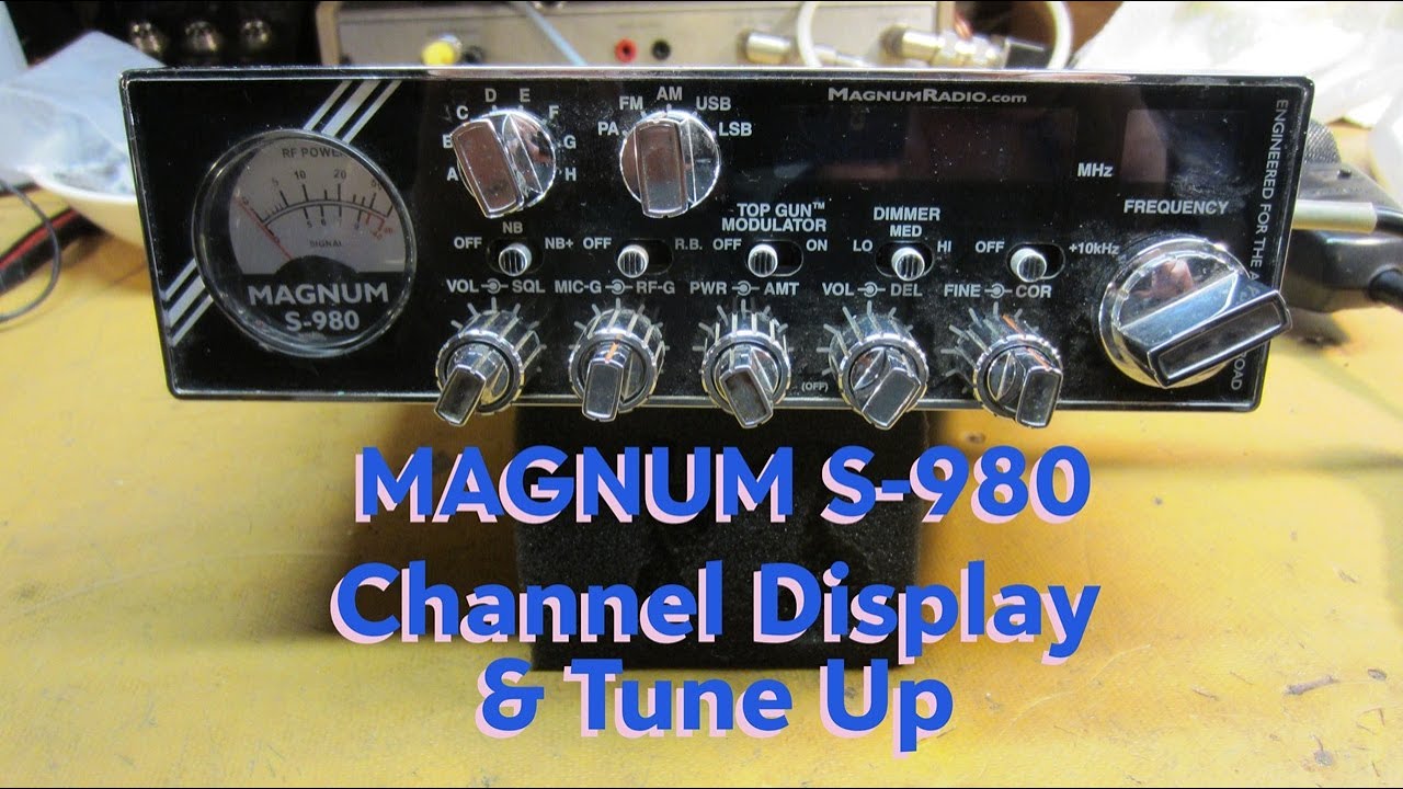 Ремонт и настройка дисплея Magnum S-980.