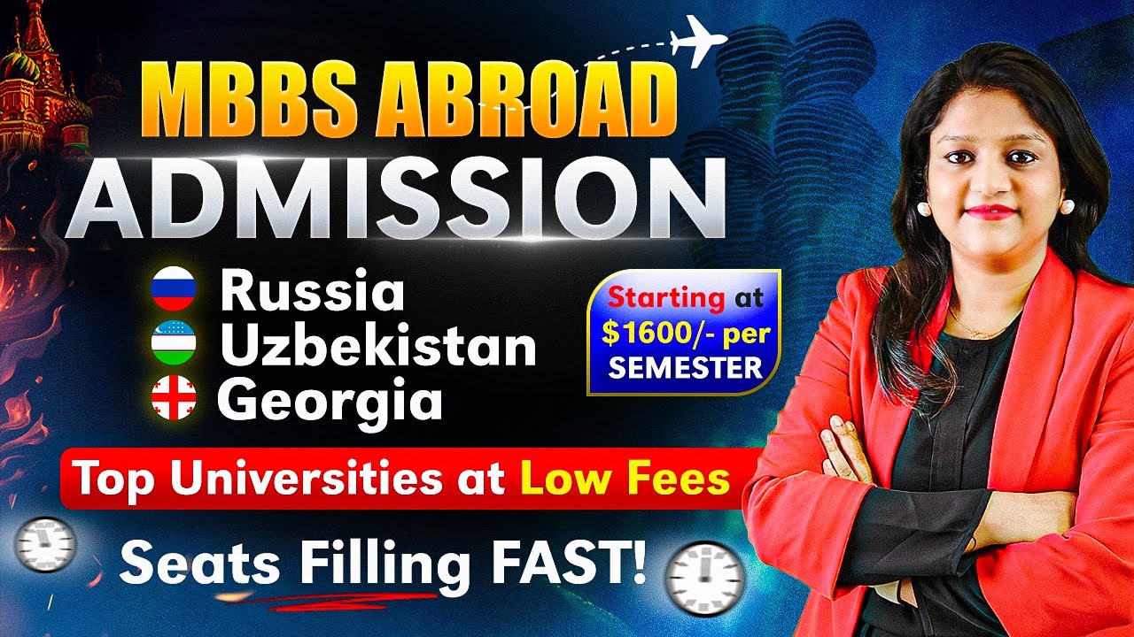 MBBS Abroad Winter Intake 2026 ❄️ Admission in Low Budget University - Russia, Uzbekistan & Georgia