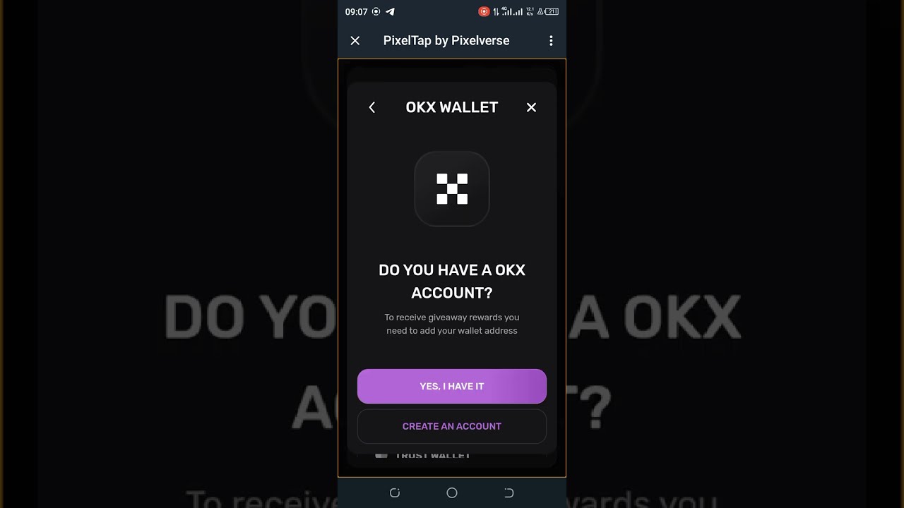 How To Connect Pixelverse To Okx wallet, Binance, Kucoin and Trust wallet