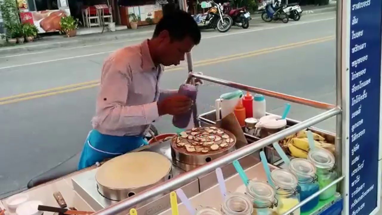 Тайские уличные блины
