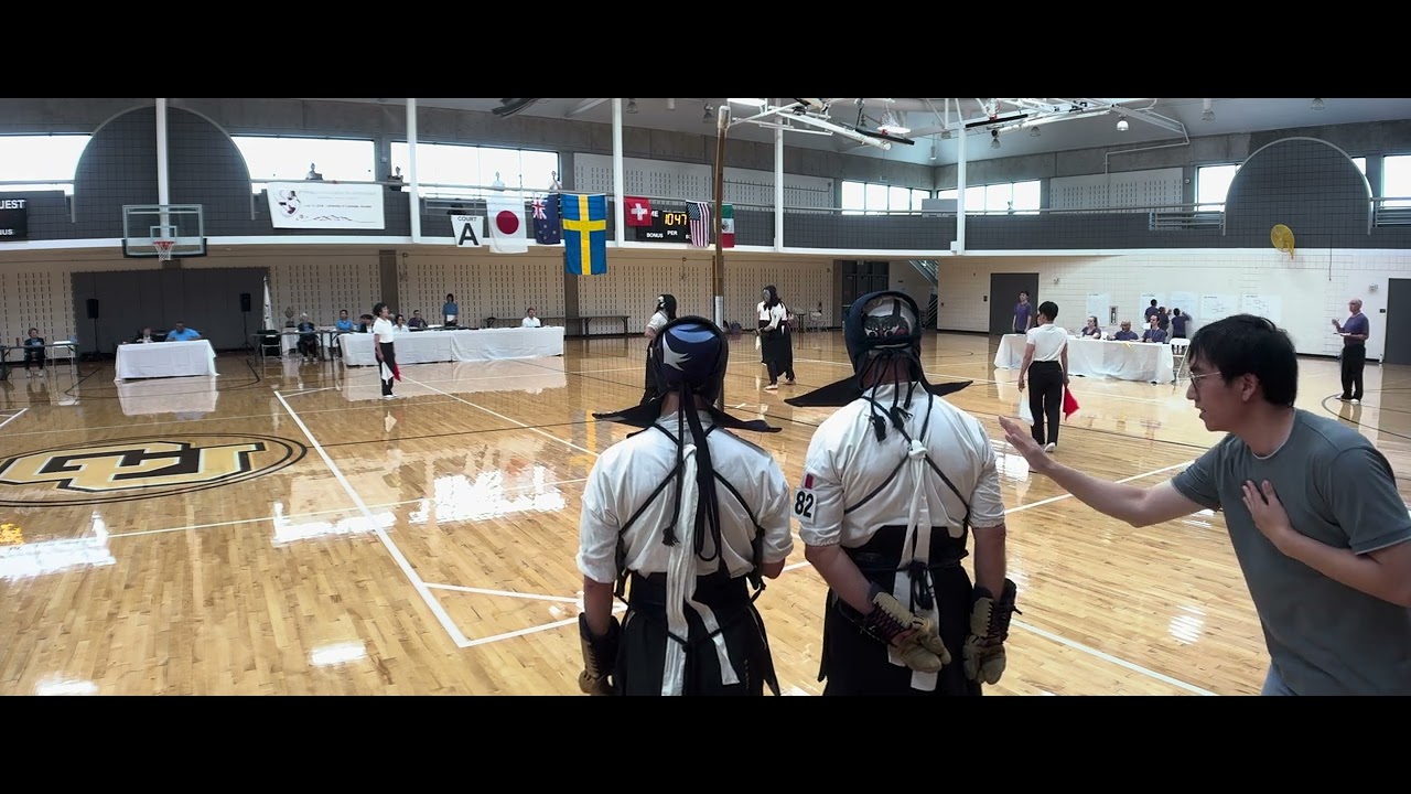 WNC Mens Team Shiai   Court A