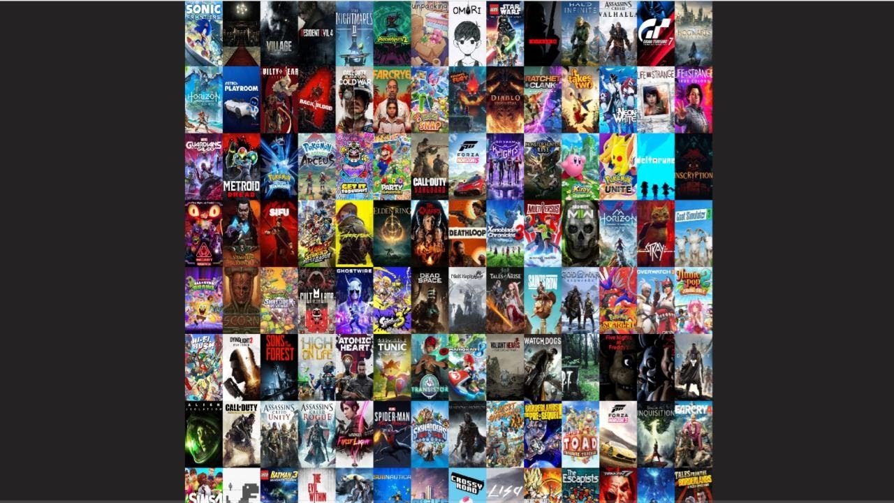 1000+VIDEO GAMES TIER LIST !
