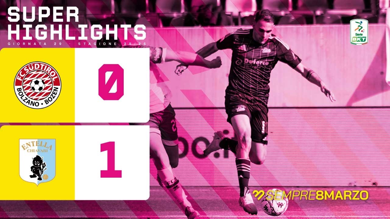 Südtirol -Virtus Entella 0-1 | SUPER HIGHLIGHTS