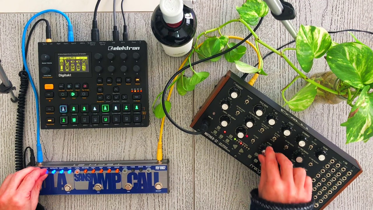 Technodome  Elektron Digitakt and Moog Mother 32 Techno Jam