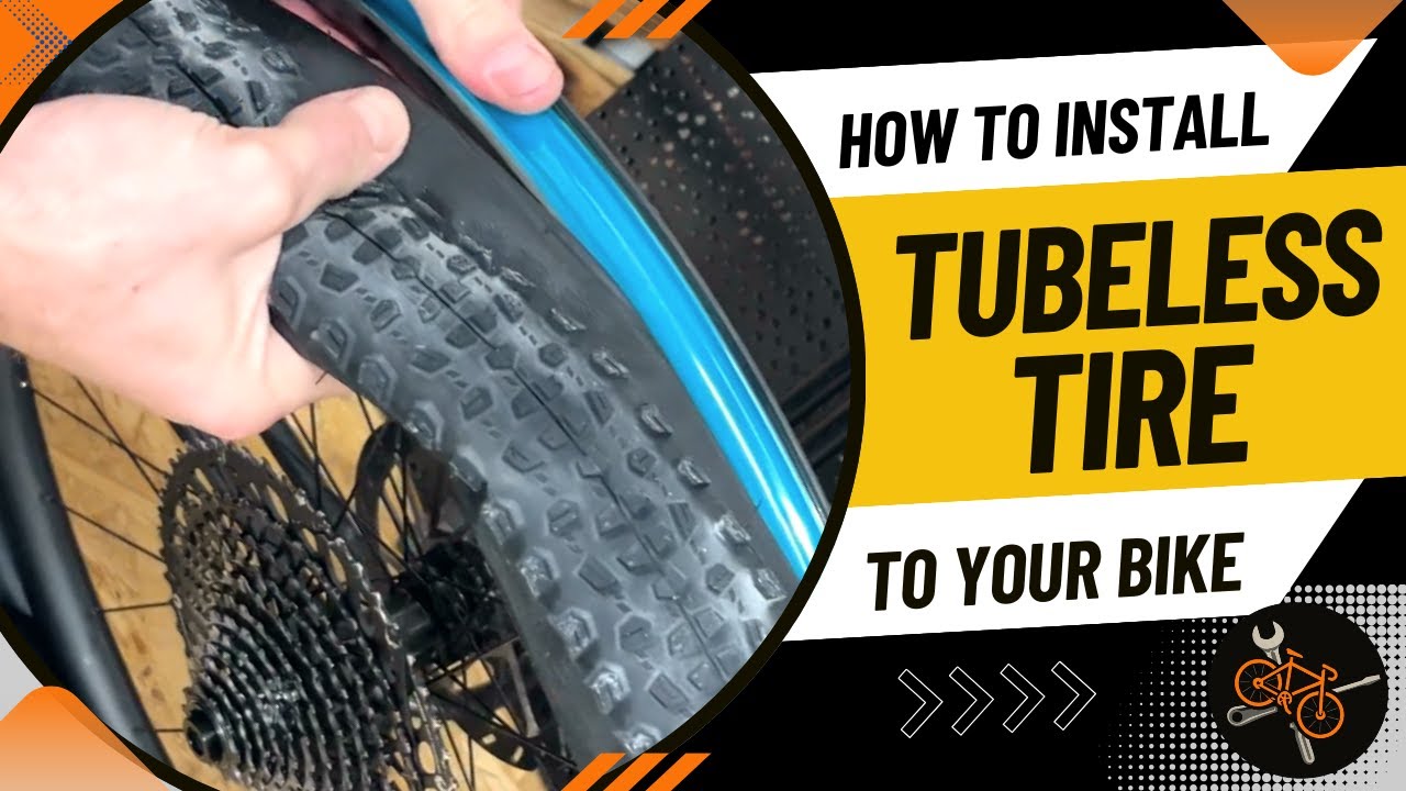 How to install a TUBELESS tire on your mountain bike. You need a tubeless sealant ✌️