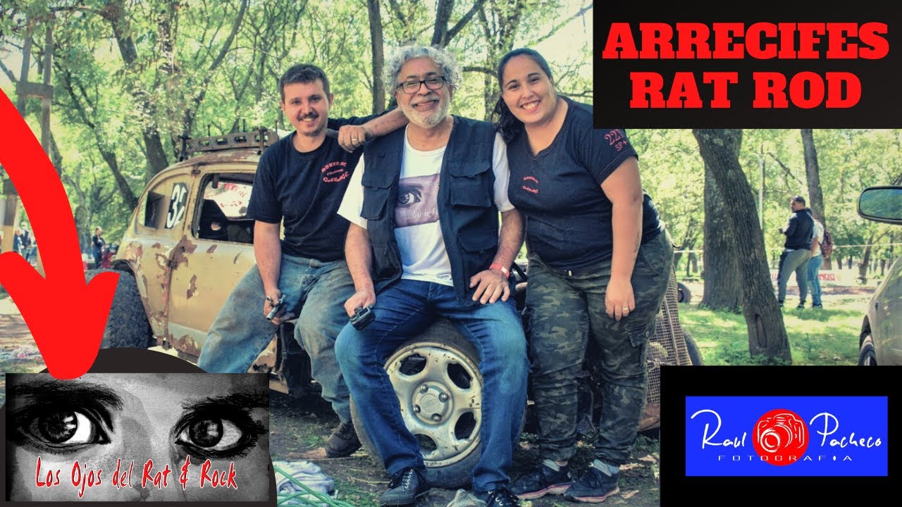 ARRECIFES RAT ROD 2022 (los ojos del rat y rock)