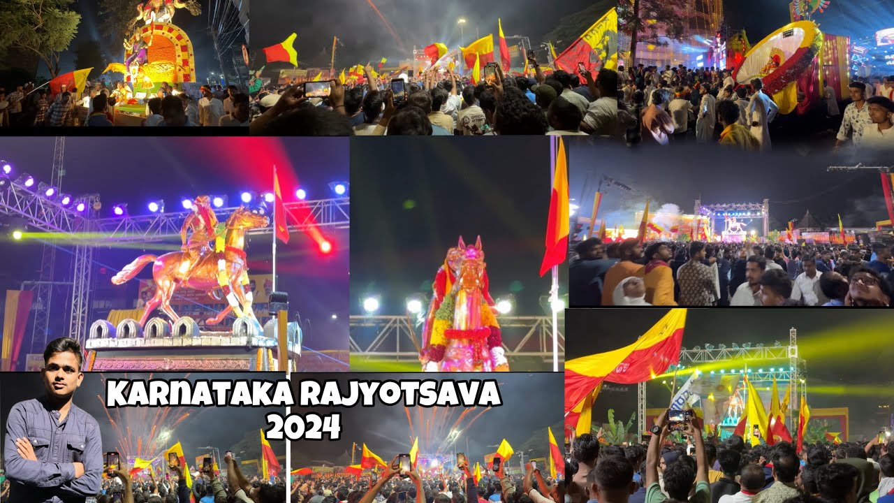 Karnataka RAJYOTSAVA 2024 #2024 #rajyotsava #karnataka #belgaum #karnatakarajyotsava