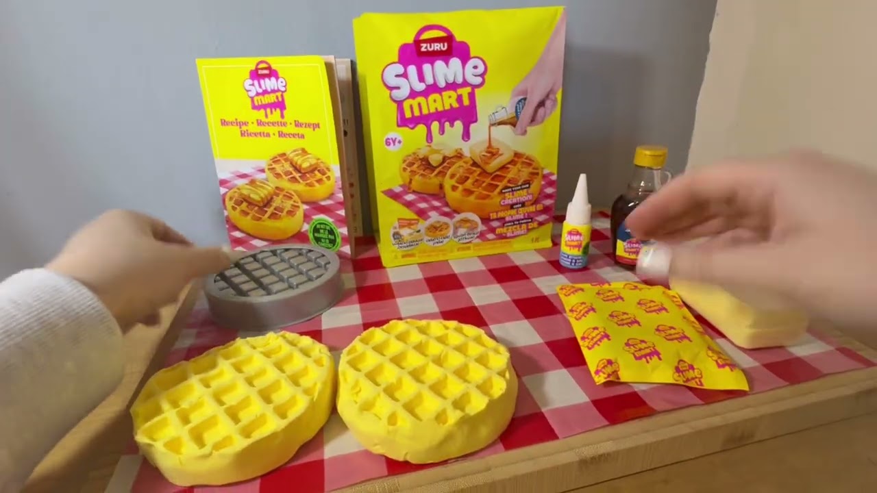 ASMR waffle slime 
