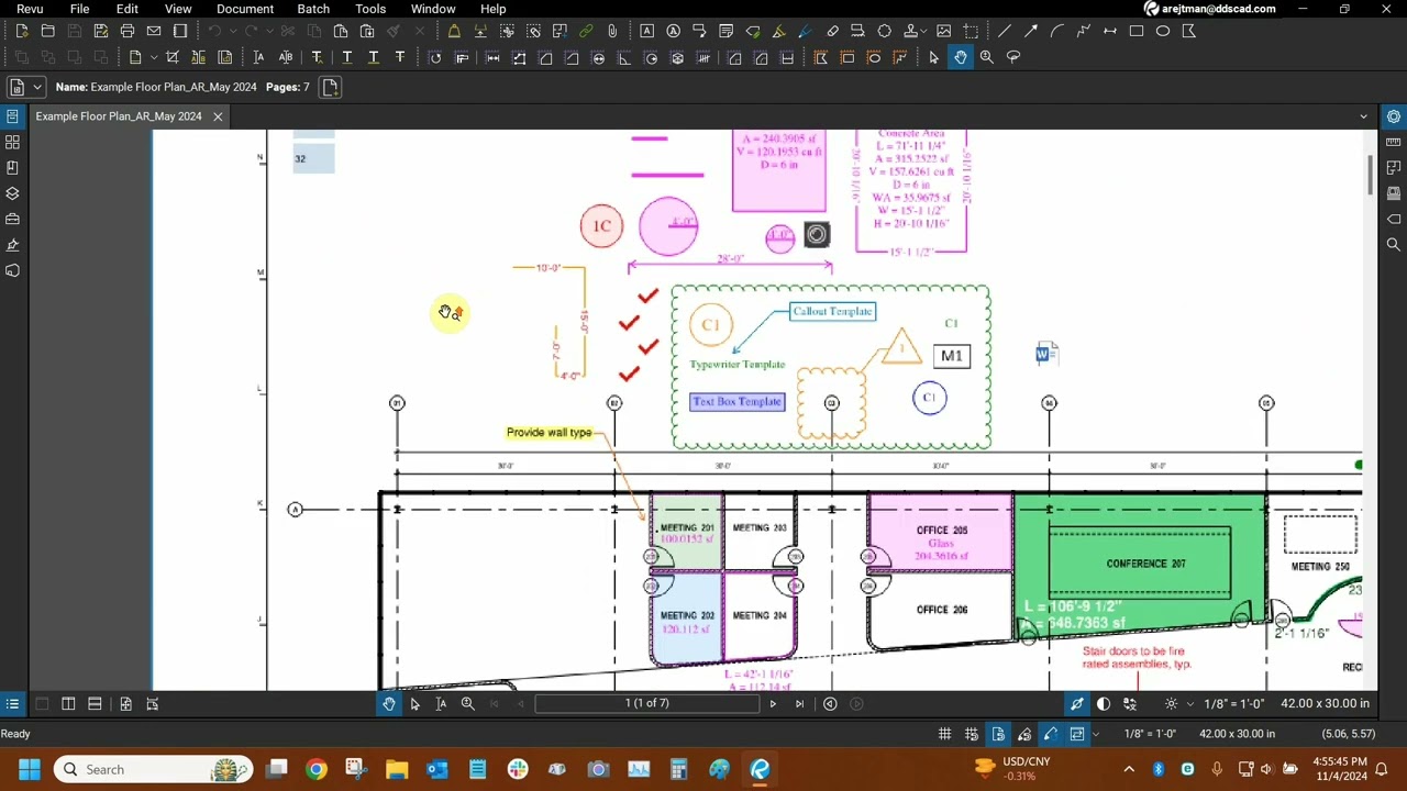 Настройка интерфейса Bluebeam Revu с профилями