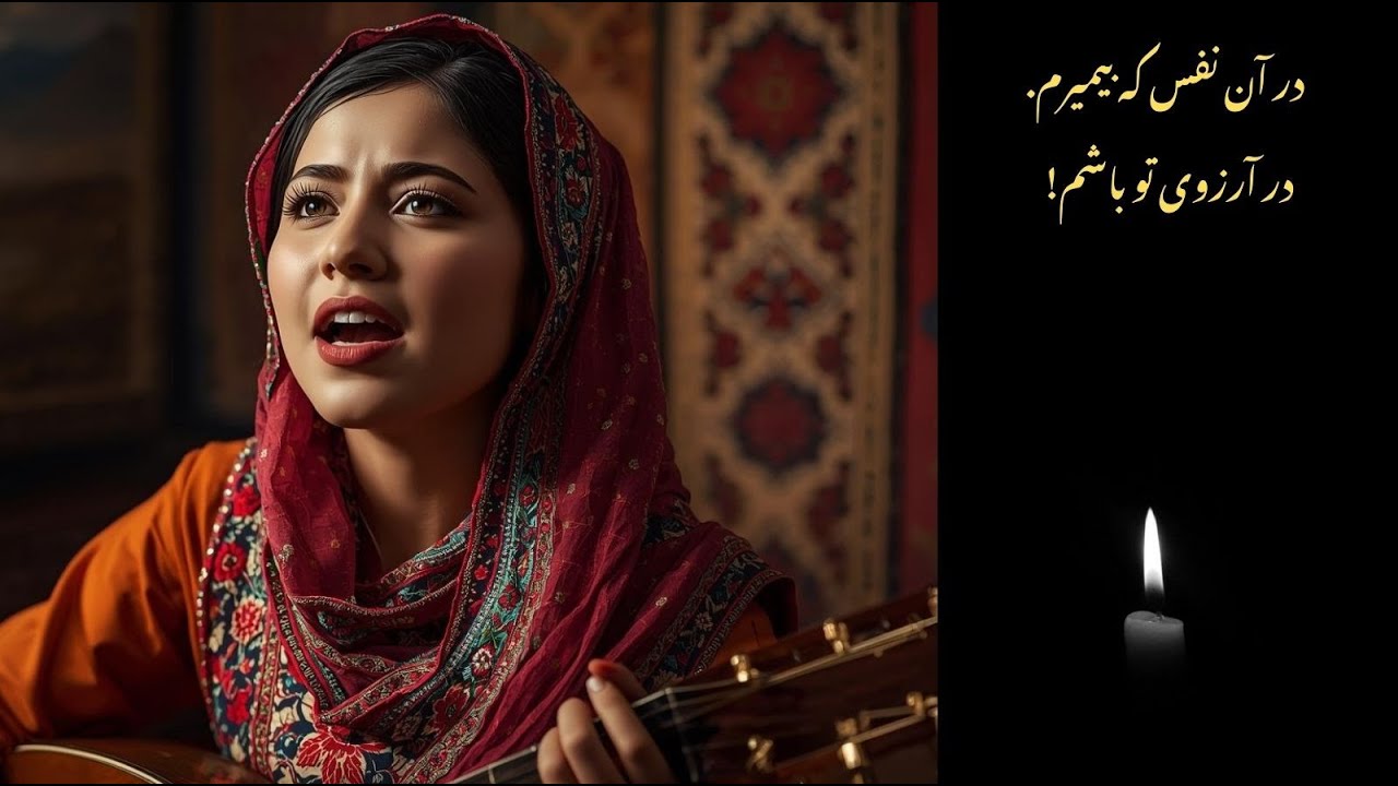 افغانی 2026| در آن نفس که بیمیرم در| آرزوی تو باشم|AI Cover Austa Hashim