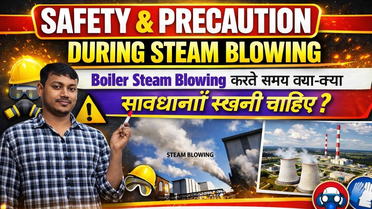 Safety Precautions during Steam Blowing in Power Plant
