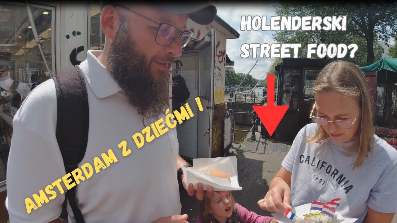 Zwiedzamy Amsterdam// Camping Vliegenbos.//Jak smakują holenderskie śledzie?