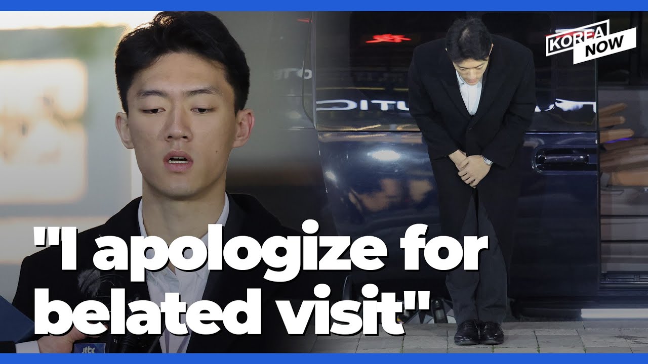 Grandson of ex-President Chun arrives in Gwangju to offer apology