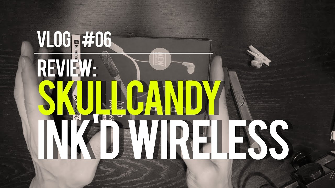 Skullcandy INK'D WIRELESS Unboxing - 스컬캔디 잉크드 와이어리스 이어폰 리뷰 (Vlog #06)