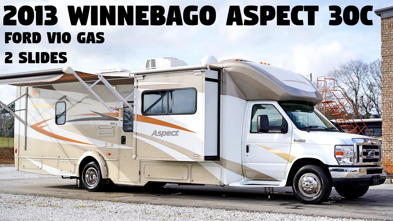 2013 Winnebago Aspect 30C C Class Ford V10 Motorhome from Porter’s RV Sales - $74,900