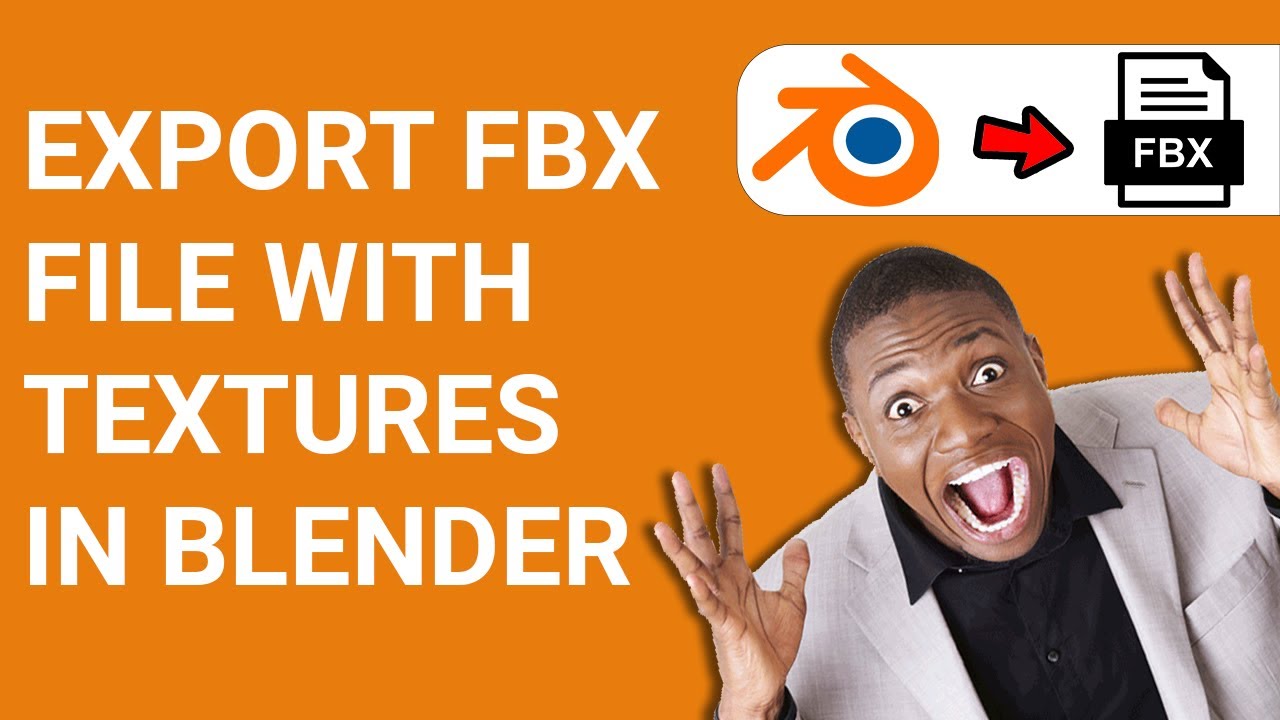 How to export FBX with textures Blender
