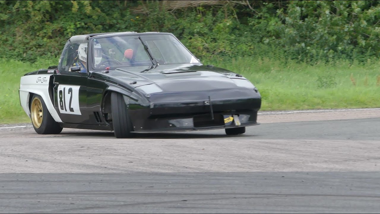 Curborough Figure 8 at ScimFest Sprint 20.08.2023 - 63.54s Reliant Scimitar SS1 CVH 1600 turbo