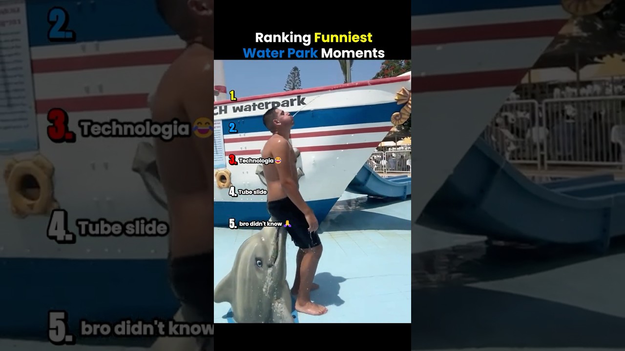 Ranking Funniest Water Park Moments 😂🌊