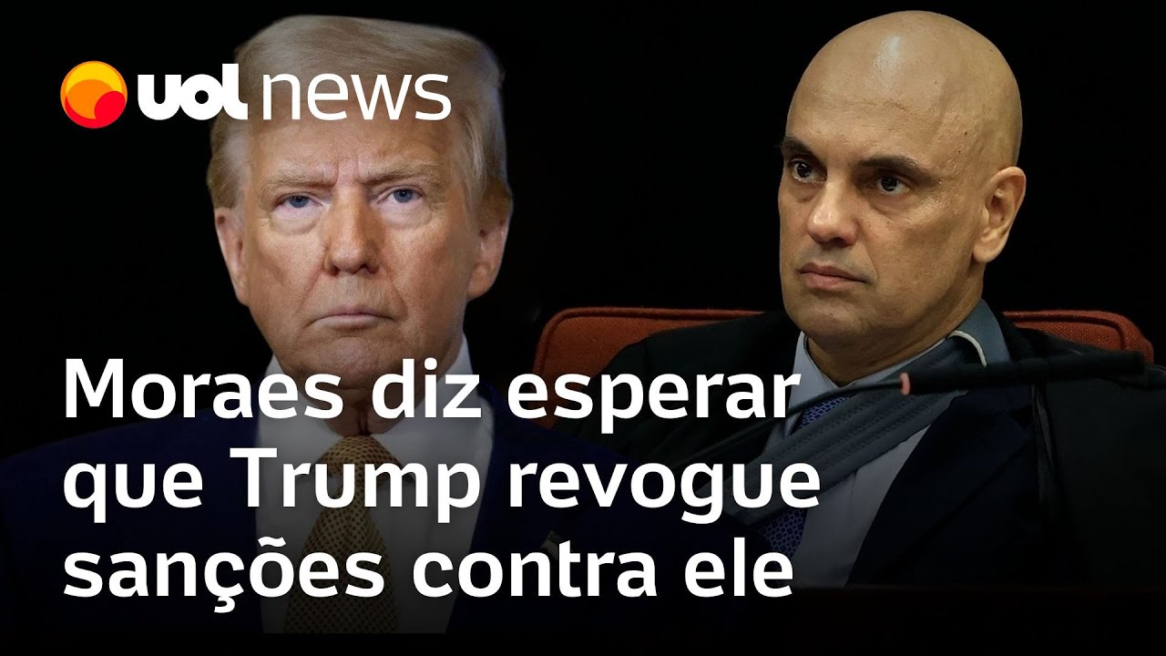 Moraes diz que poderia recorrer a Justiça dos EUA contra sanção, mas decidiu esperar Trump revogá-la