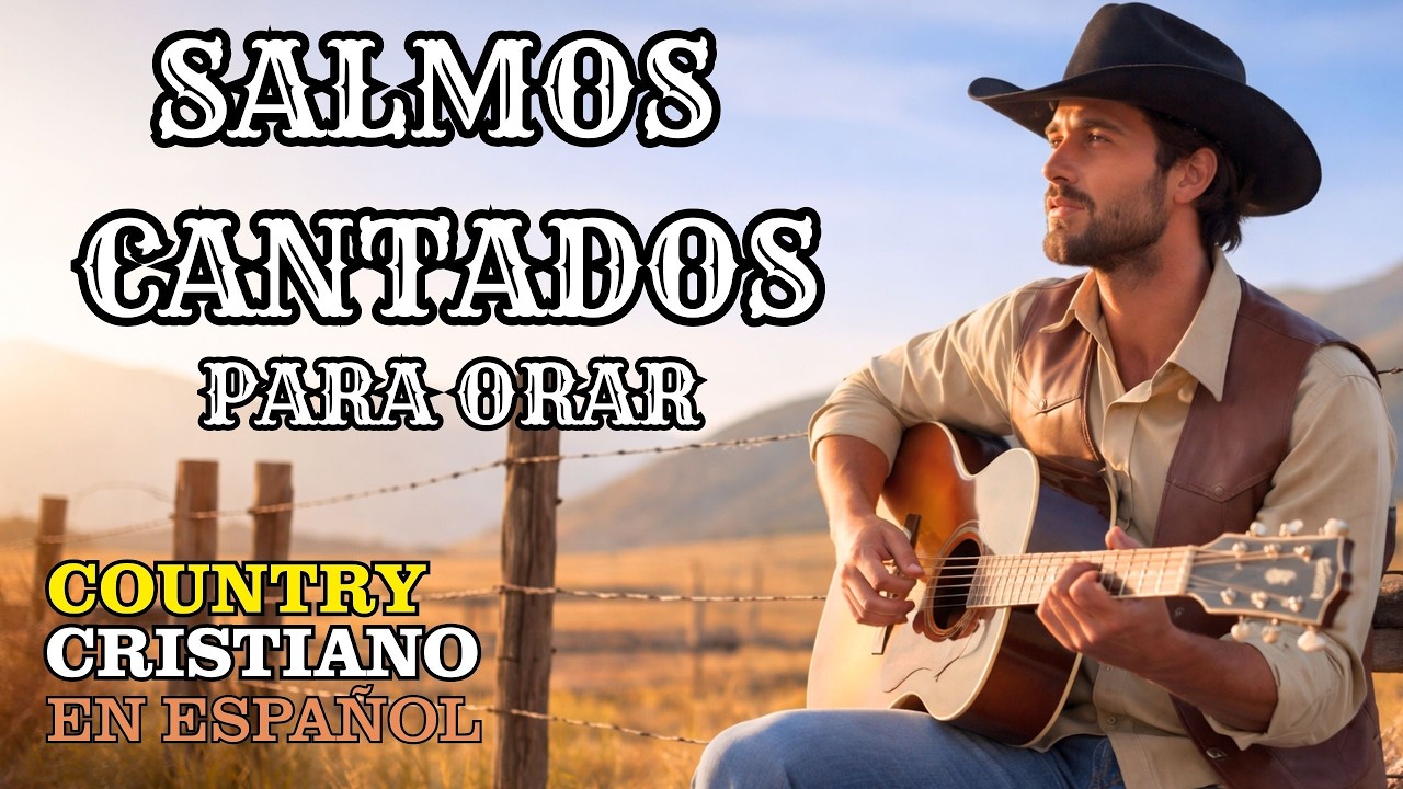 MÚSICA COUNTRY CRISTIANA EN ESPAÑOL | Salmos Cantados para Orar, Sanar el Corazón y Confiar en Dios