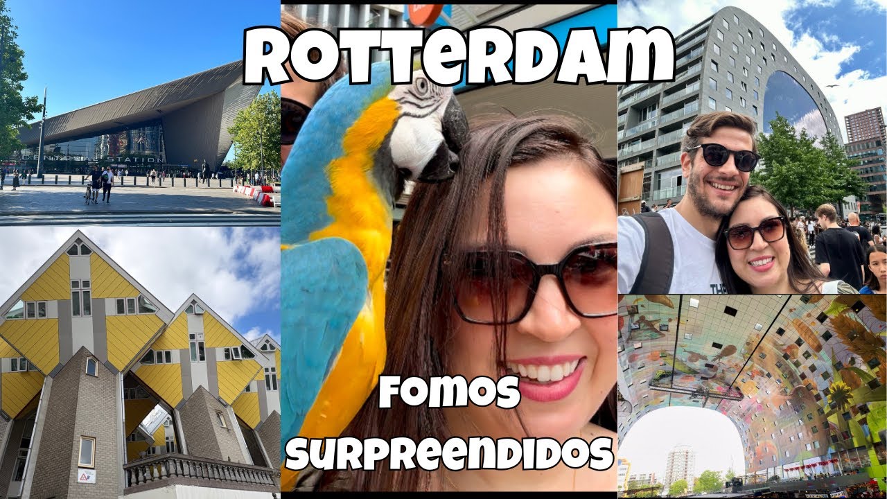 CONHECENDO A CIDADE MAIS MODERNA DA HOLANDA | MARKTHAL E CASAS CUBO | PARTE 1
