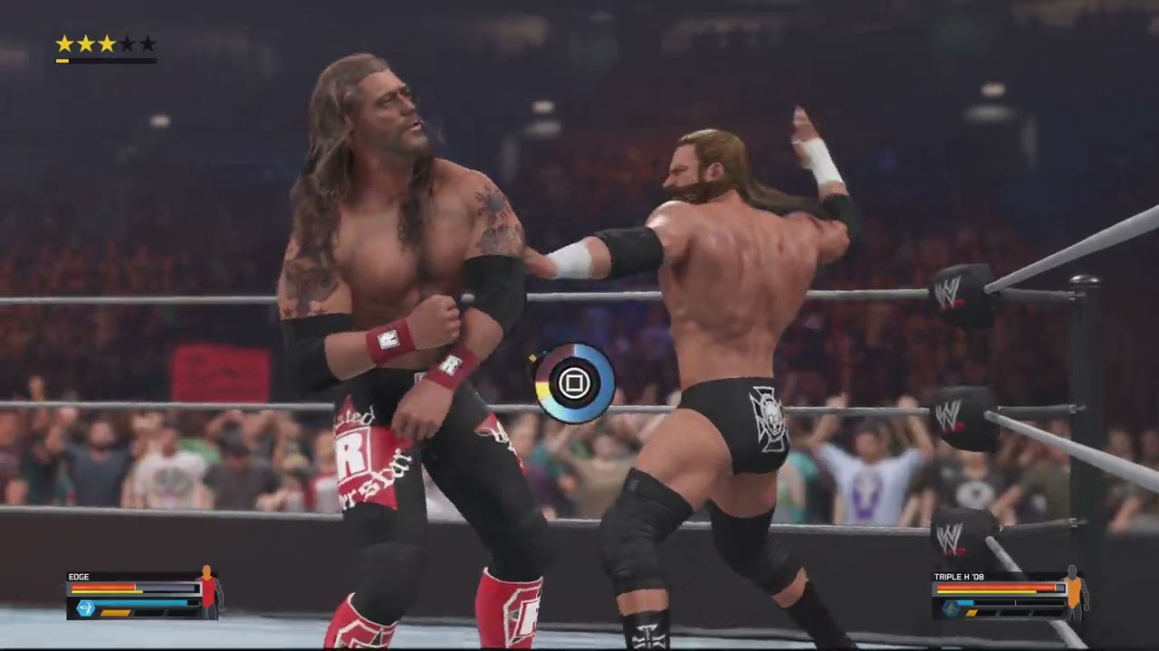 WWE 2K25 Edge vs Triple H Ambulance Match