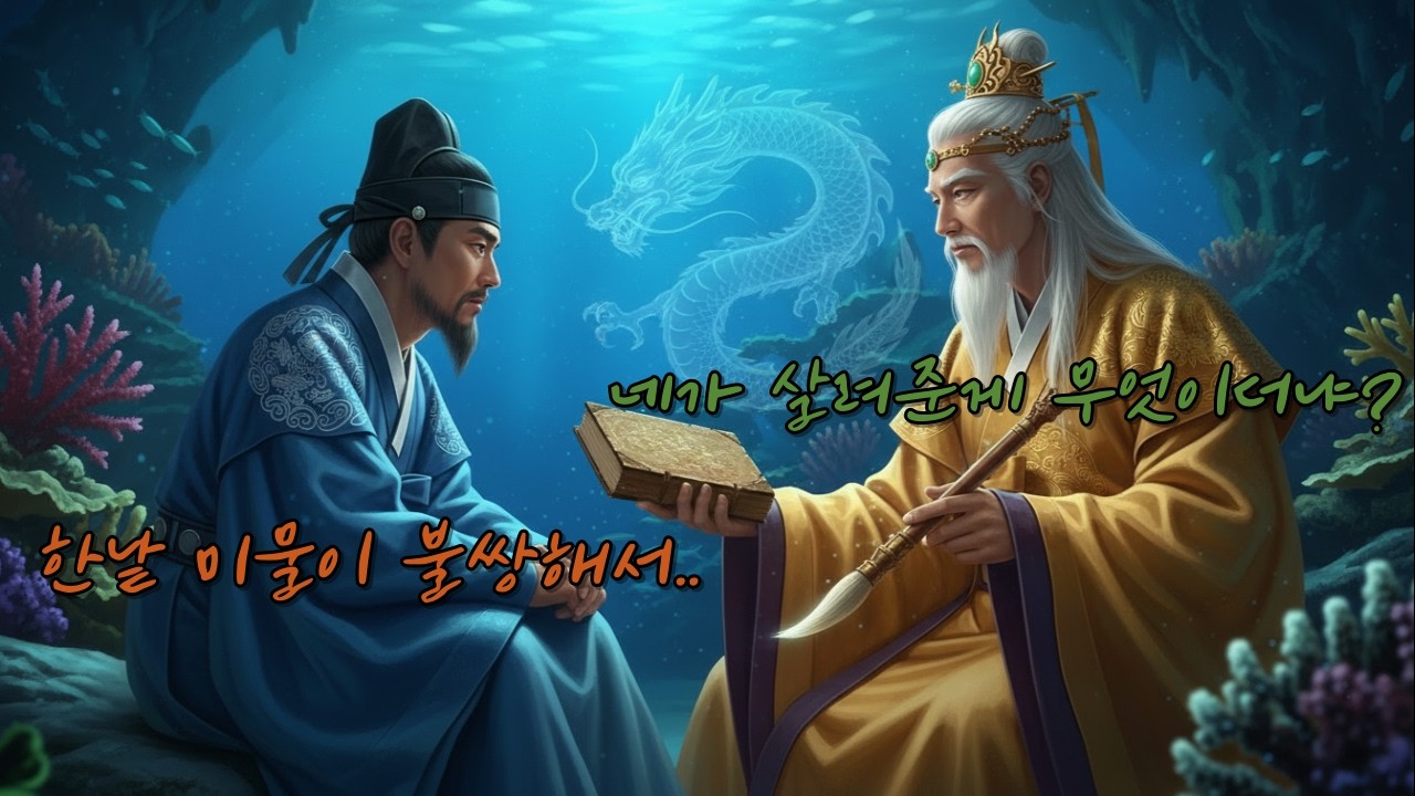 천재 학자 김시습과 용왕의 선물