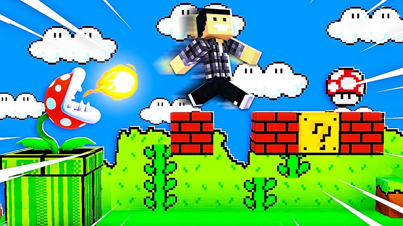 SUPER MARIO MINECRAFT !