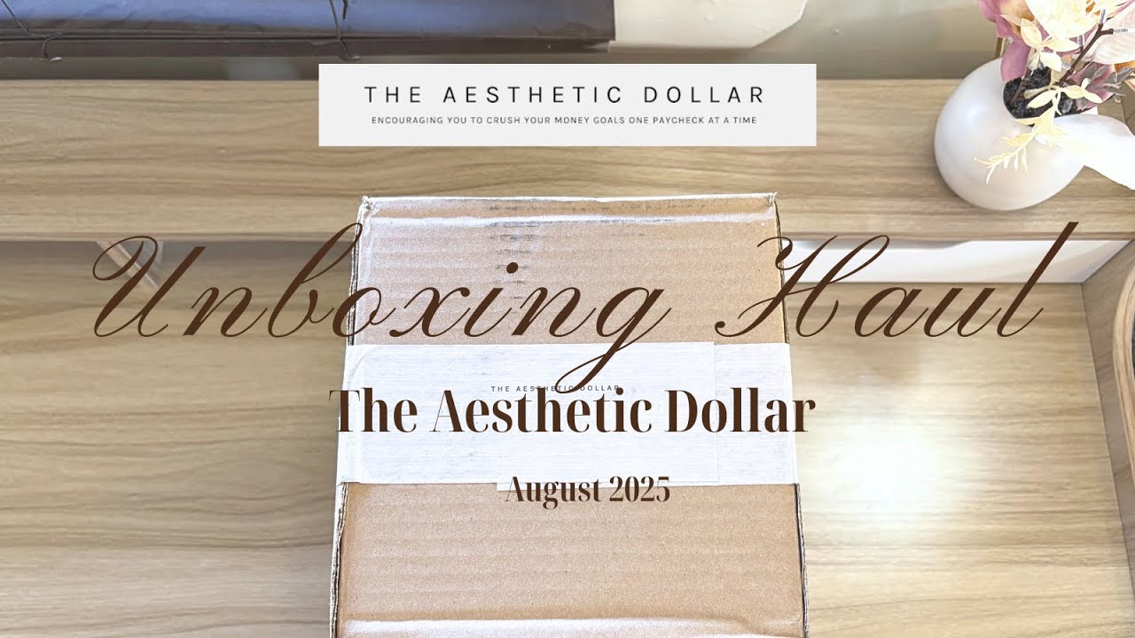 THE AESTHETIC DOLLAR HAUL | Unbox with me | $500+ Worth of Cash Stuffing Essentials 