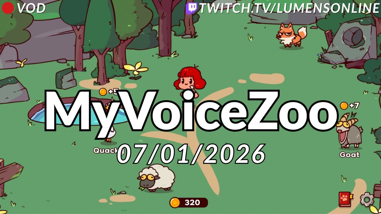 MY VOICE ZOO [Découverte 🟢] - Le jeu qui se joue à la voix ! (VOD Twitch)