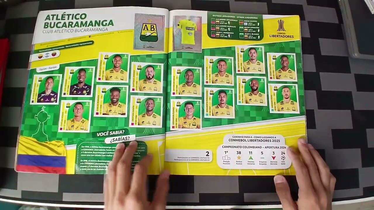 Complete el album de la copa libertadores 2025