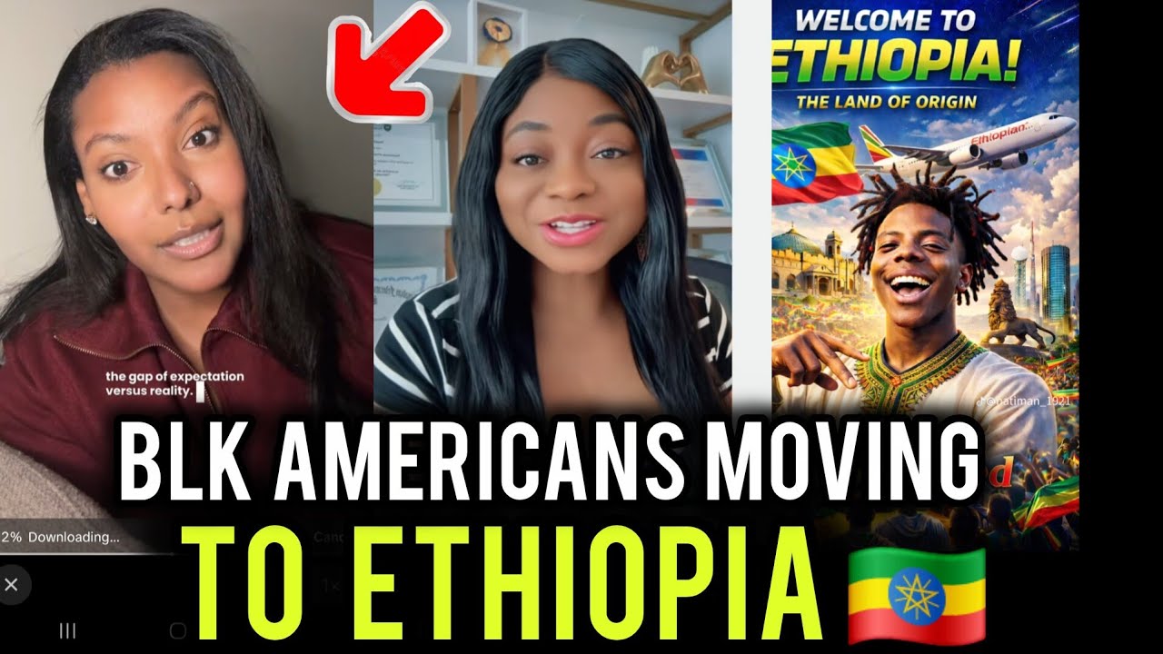 Афроамериканцы🇺🇲 переезжают в Эфиопию🇪🇹 после тура @IShowSpeed