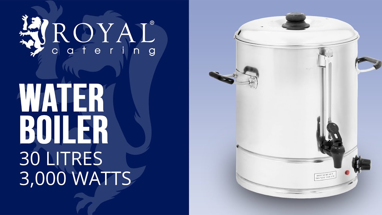 Hot Water Dispenser Royal Catering RCWK 30L | Product Presentation