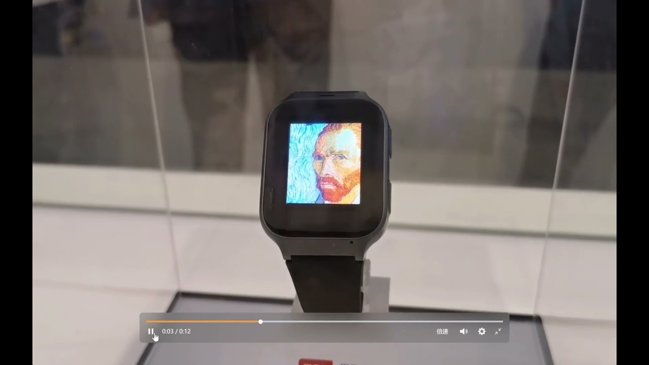 TCL CSoT microLED display  prototypes shown at DTC 2021