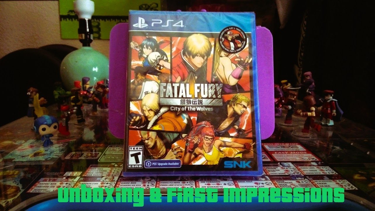 Fatal Fury: City of the Wolves Unboxing & First Impressions | PlayStation 4