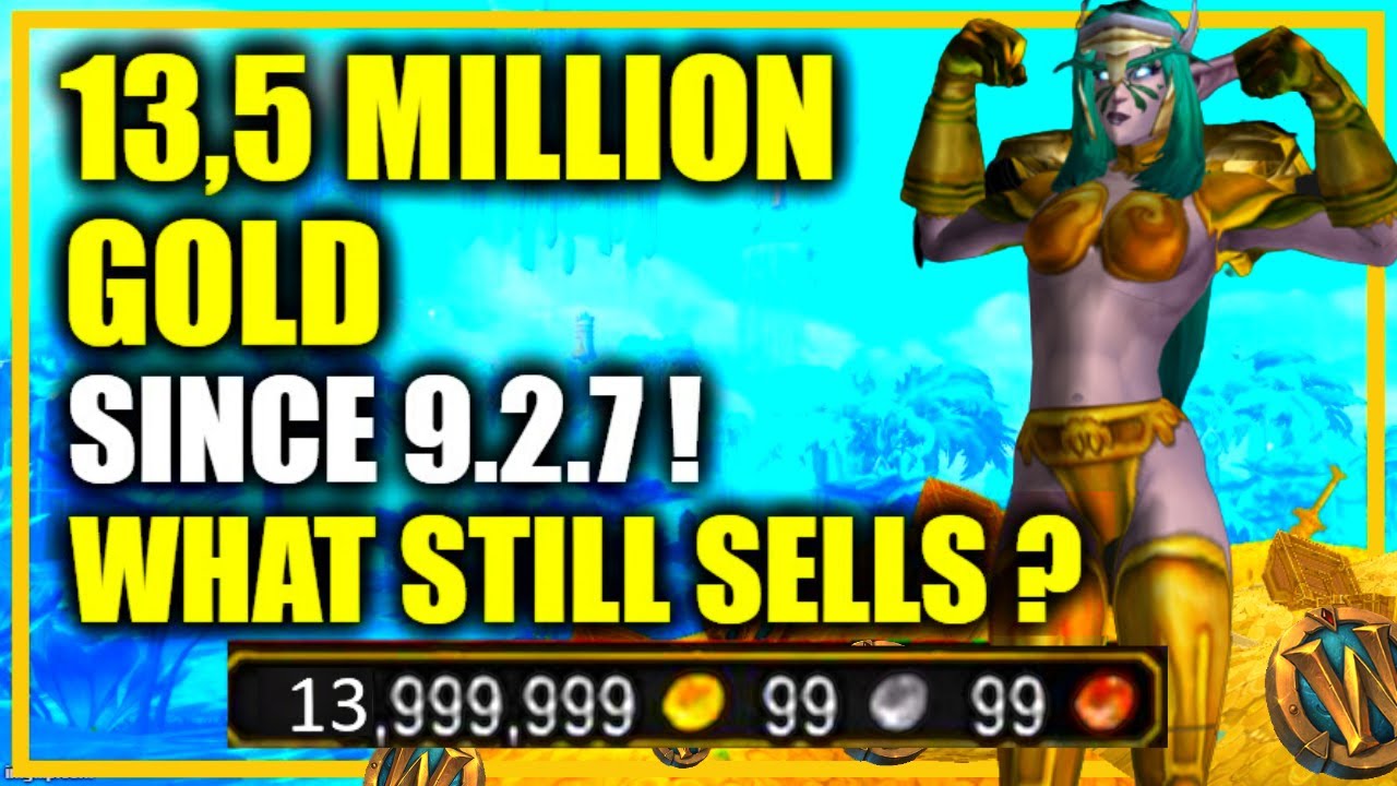 9.2.7: How I made 13,5 MILLION GOLD Profit in 1 month | What still sells? WoW Shadowlands Goldmaking