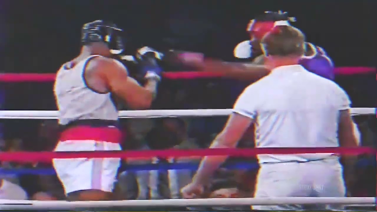 15 Year old Mike Tyson vs grown Men