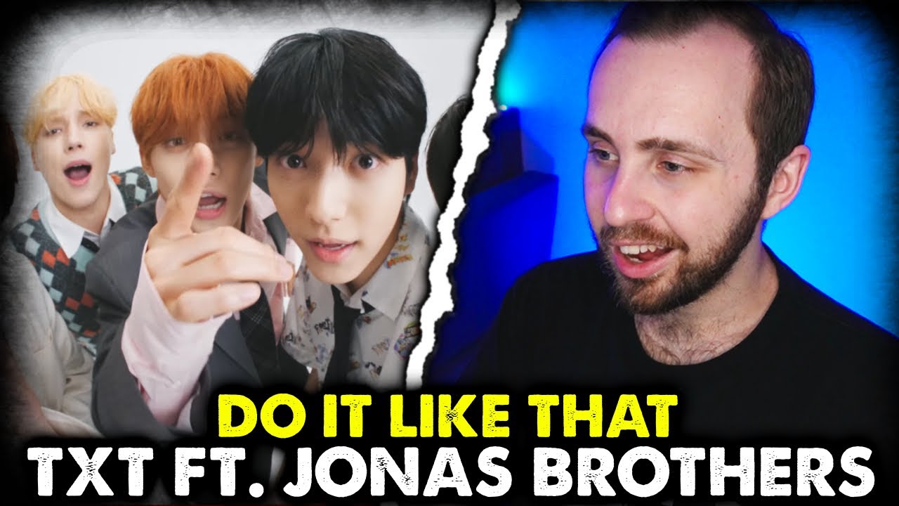 TXT, Jonas Brothers  - Do It Like That // реакция на кпоп