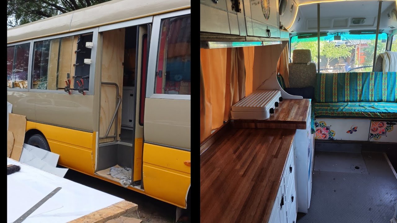 Te contamos todo sobre la camperizacion del micro y más....#motorhome 