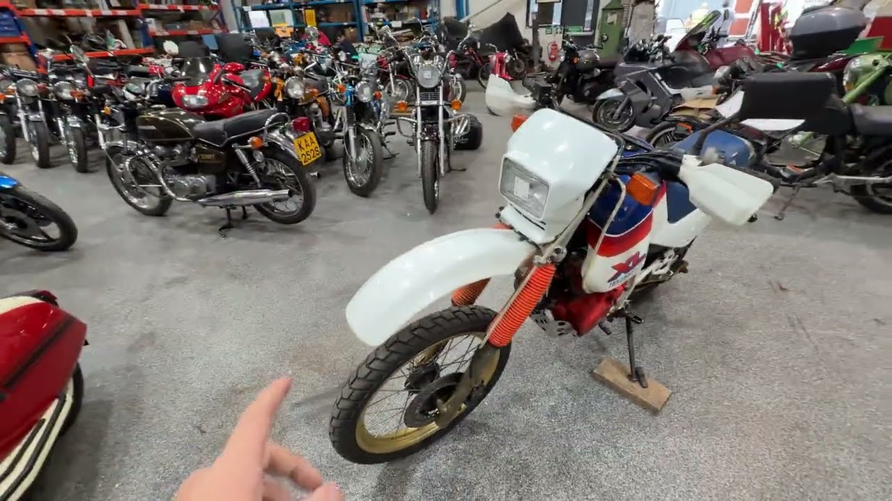 HONDA XL600LMF Z 1985 ROKU | MATHEWSONS CLASSIC CARS | AUKCJA: 3, 4 I 5 WRZEŚNIA 2025 R.