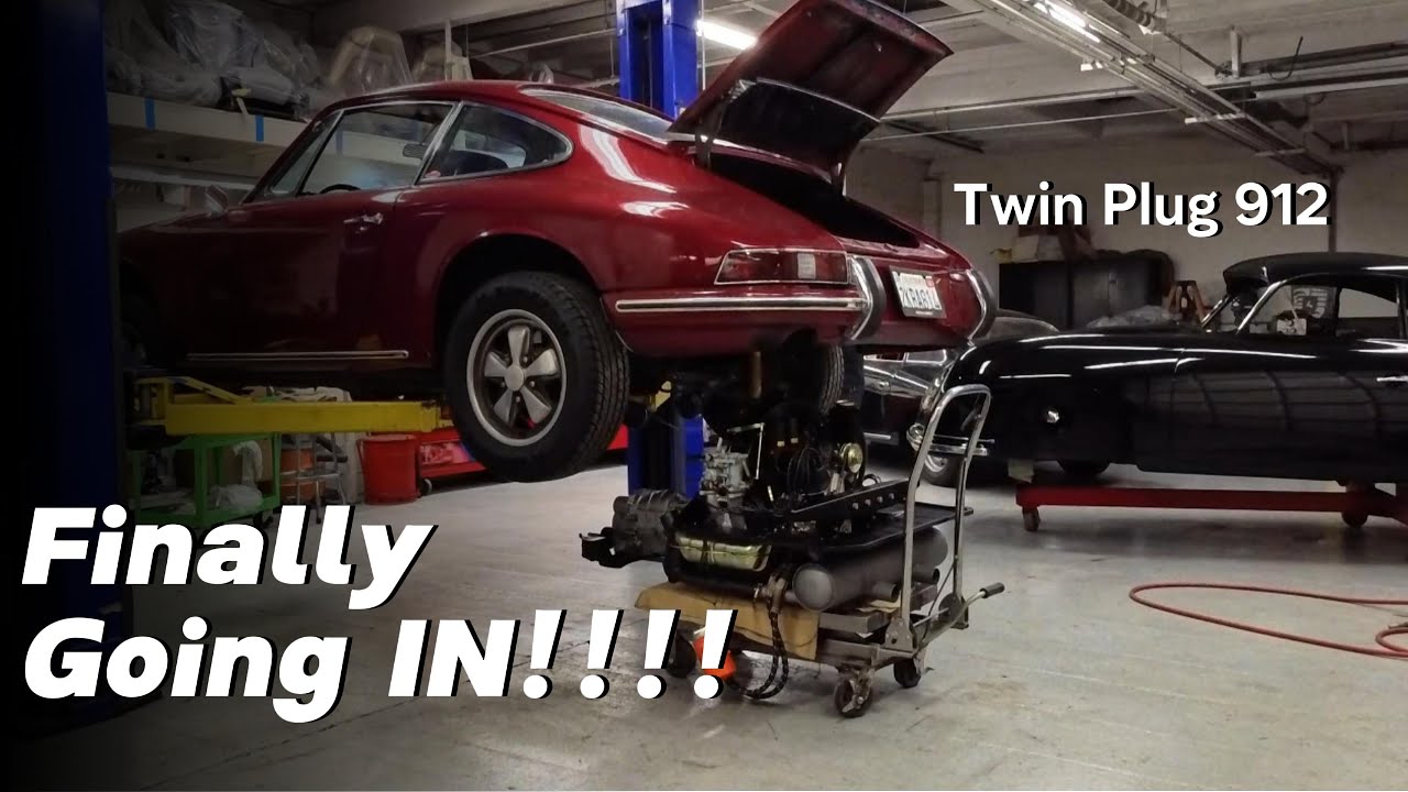Сборка двигателя Porsche 912 1967 года | Установка двигателя – Тест-драйв Twin Plug Hot Rod
