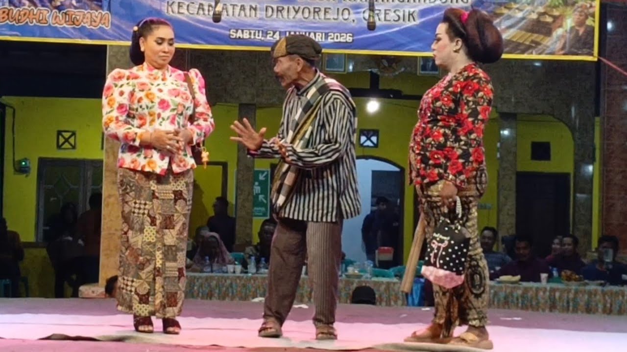 LAWAK LUDRUK BUDHI WIJAYA LIVE SEDEKAH BUMI DSN KARANGASEM DESA KARANGANDONG DRIYOREJO GRESIK.
