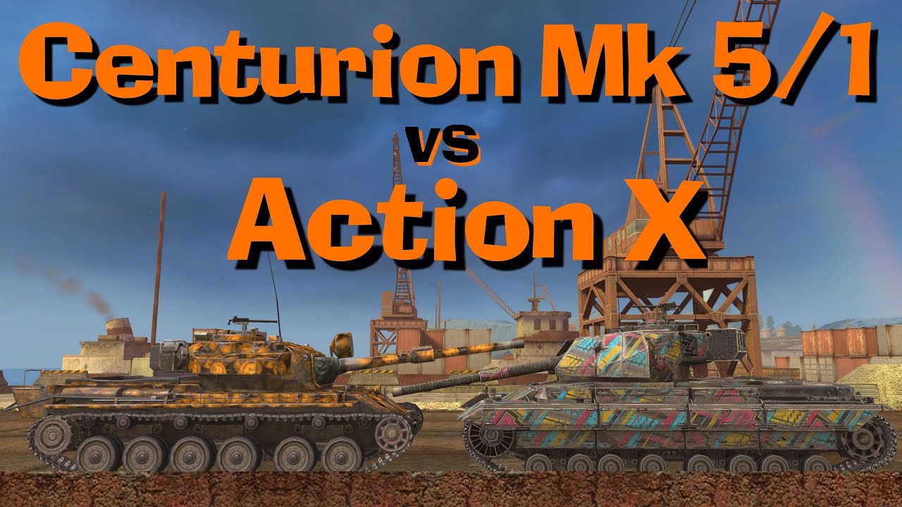 WOT Blitz Face Off || Centurion Mk. 5/1 vs Action X