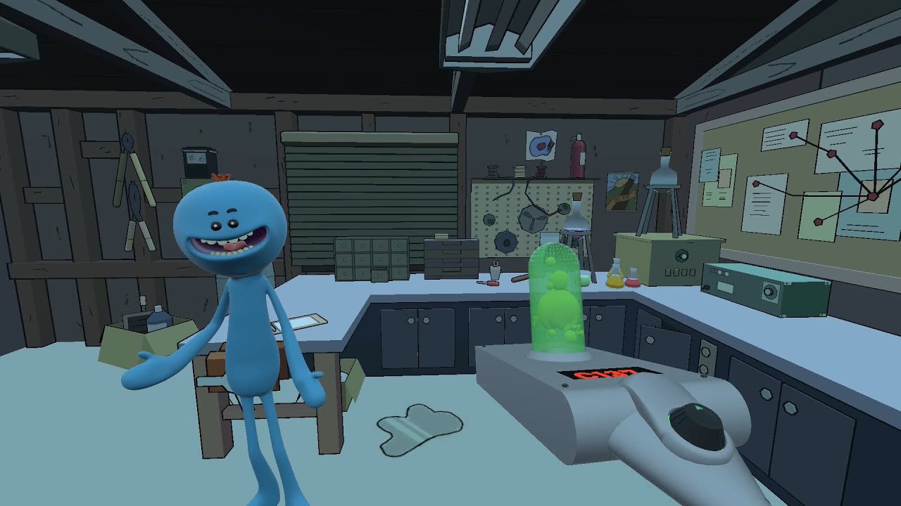 Rick and Morty in Godot Game Engine