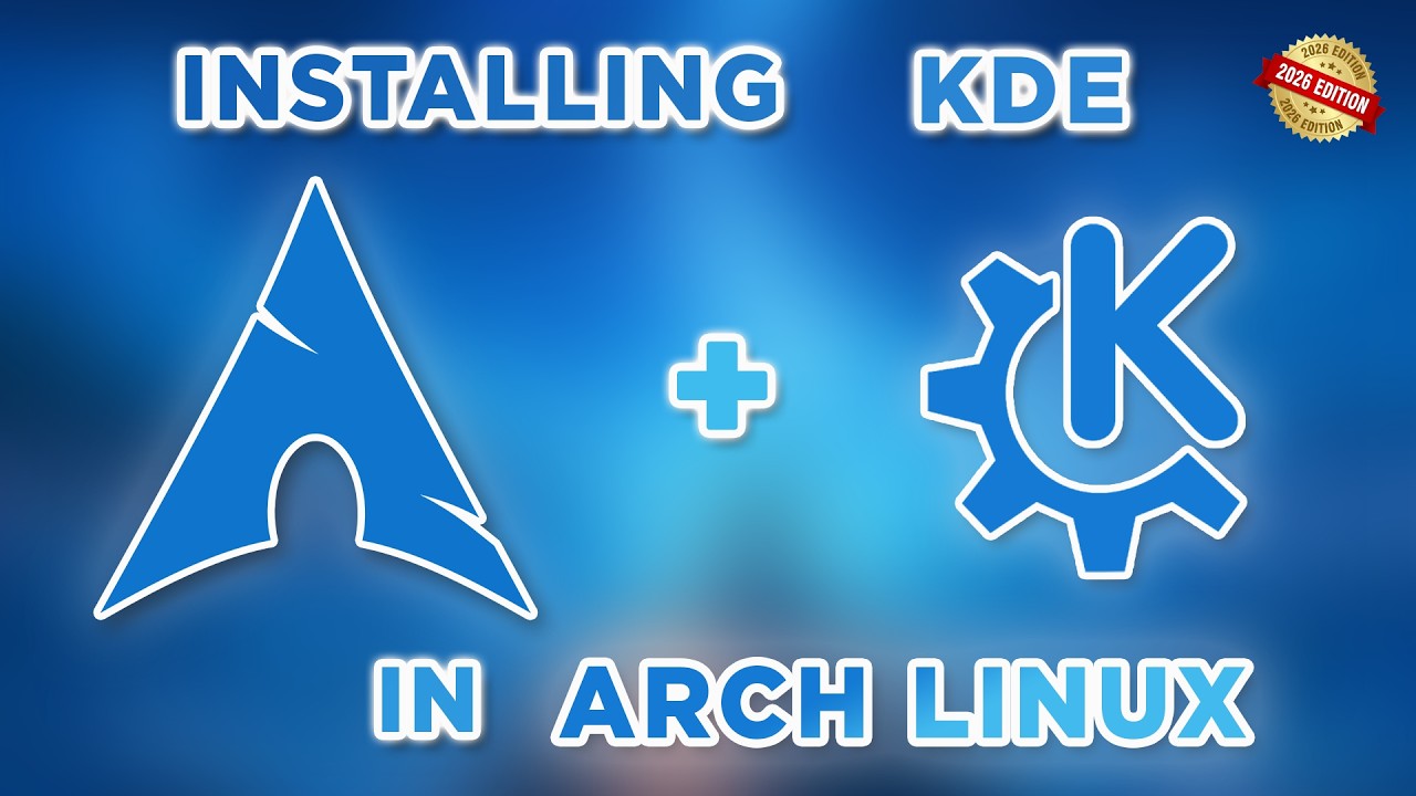 KDE Plasma на Arch Linux &mdash; правильная настройка в 2026 году