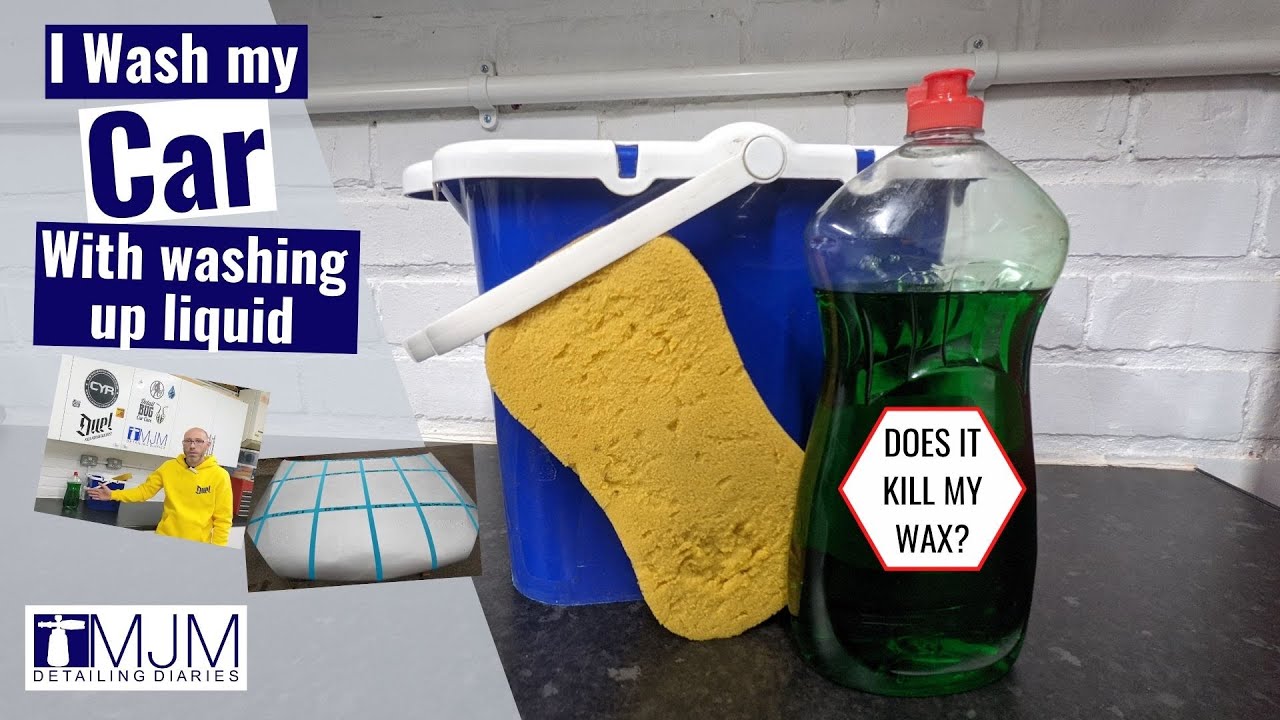 Does washing up liquid strip wax and other LSP's?