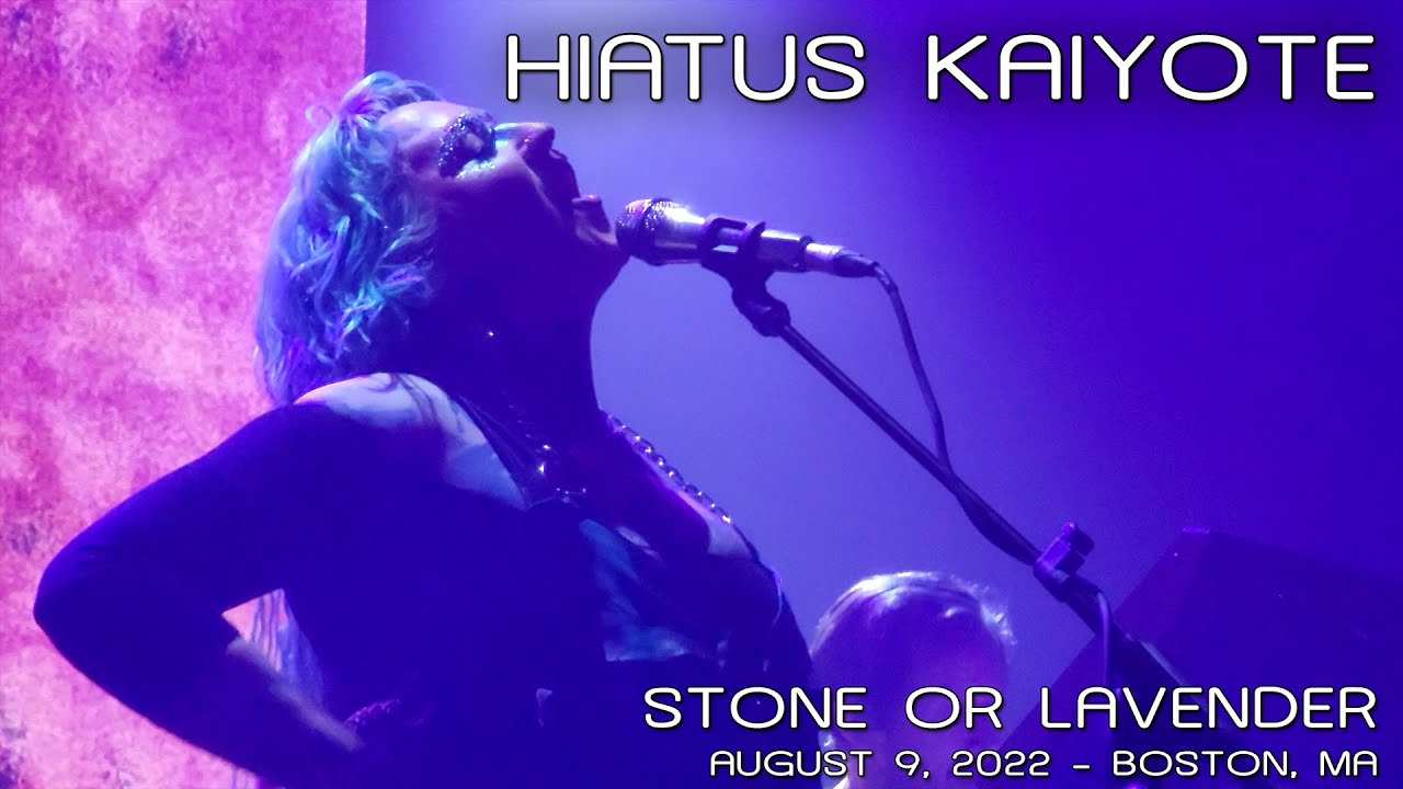 Hiatus Kaiyote: Stone or Lavender | 2022-08-09 - Big Night Live; Boston, MA