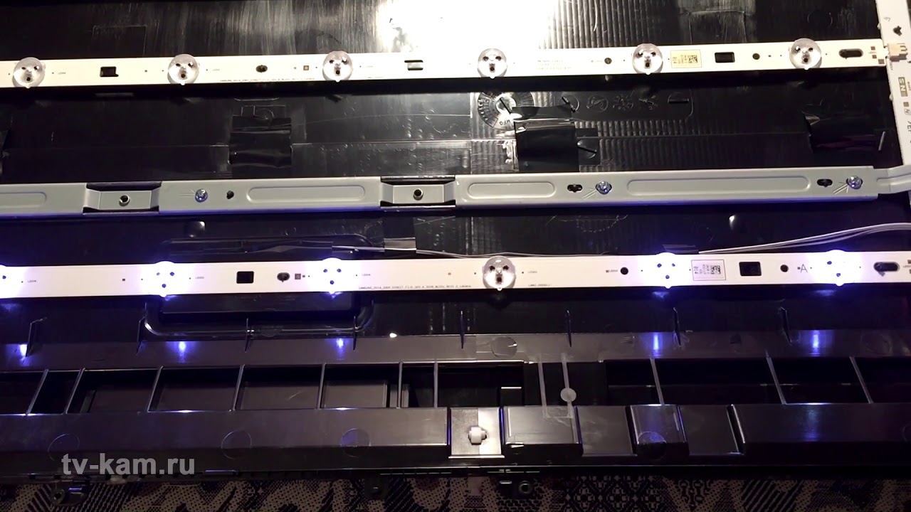 Ремонт подсветки телевизора SONY KDL-32R303B. Замена светодиодов.
