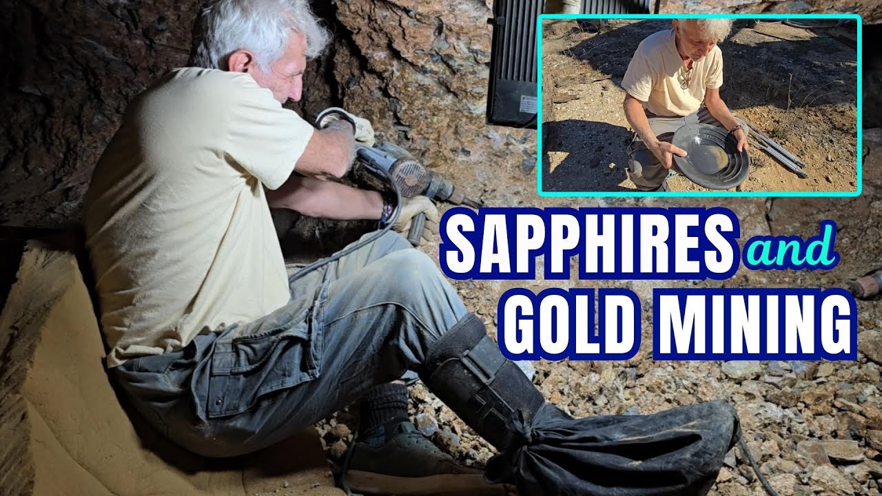 SAPPHIRES and GOLD Mining ⛏️💎