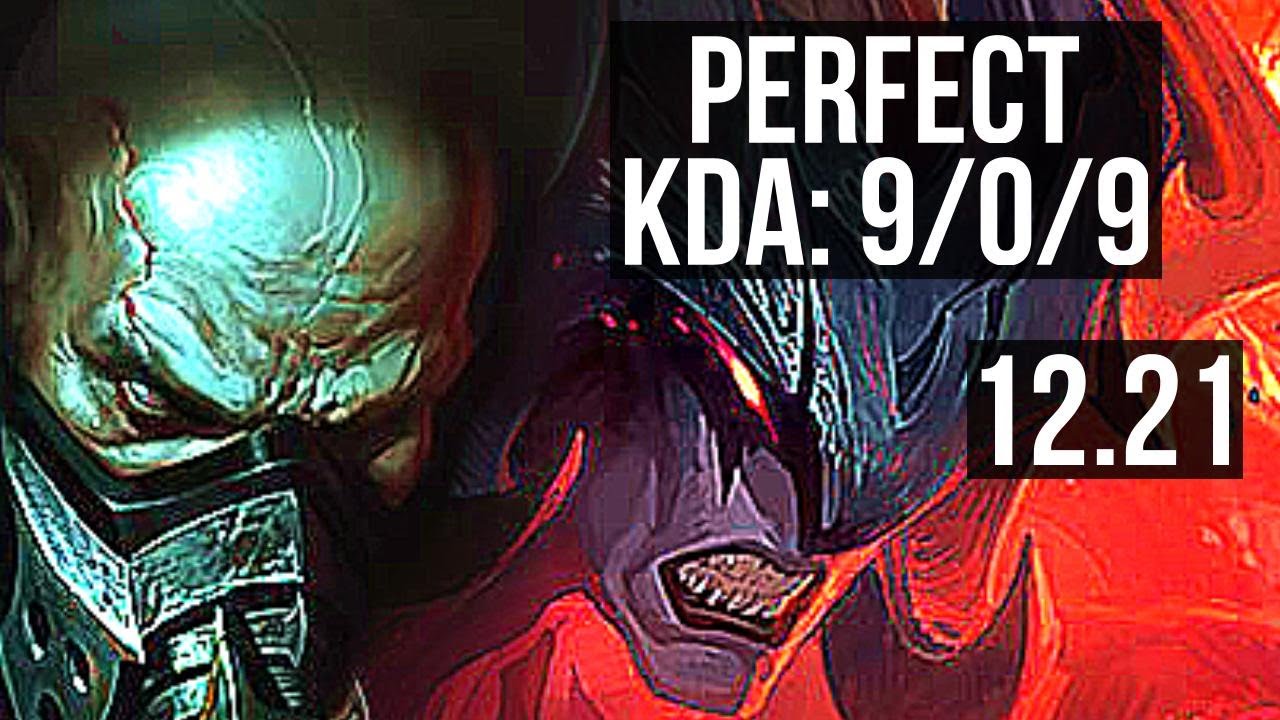 URGOT vs AATROX (TOP) | 9/0/9, Legendary, 400+ games, Rank 12 Urgot | KR Master | 12.21